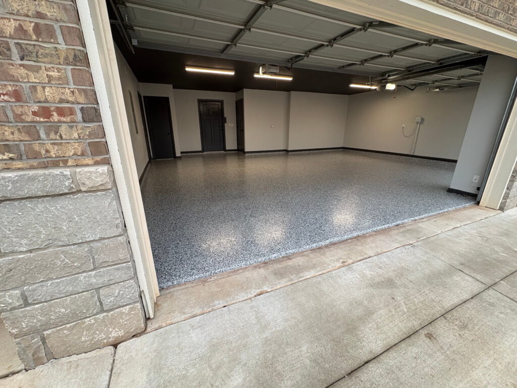 madera ca garage floor epoxy installation