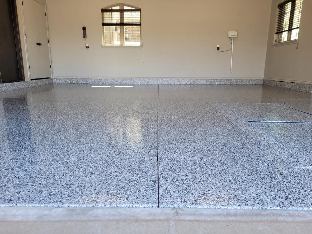 flake epoxy garage flooring system fresno ca