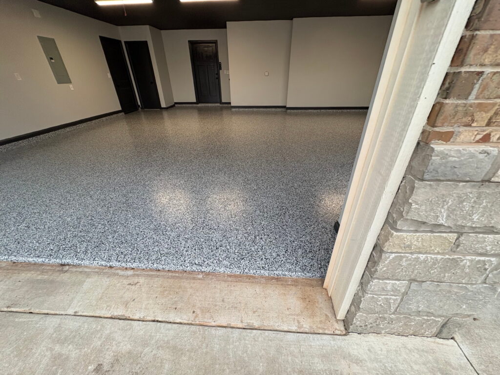 garage epoxy flooring before and after madera ca