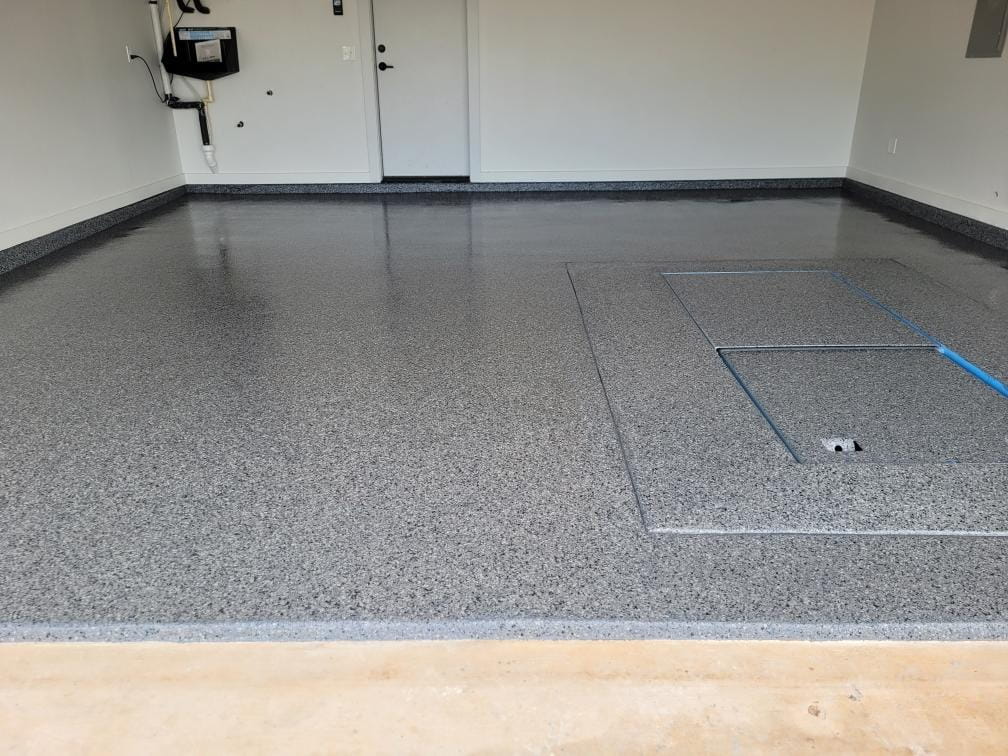 garage epoxy flooring installation in fresno ca