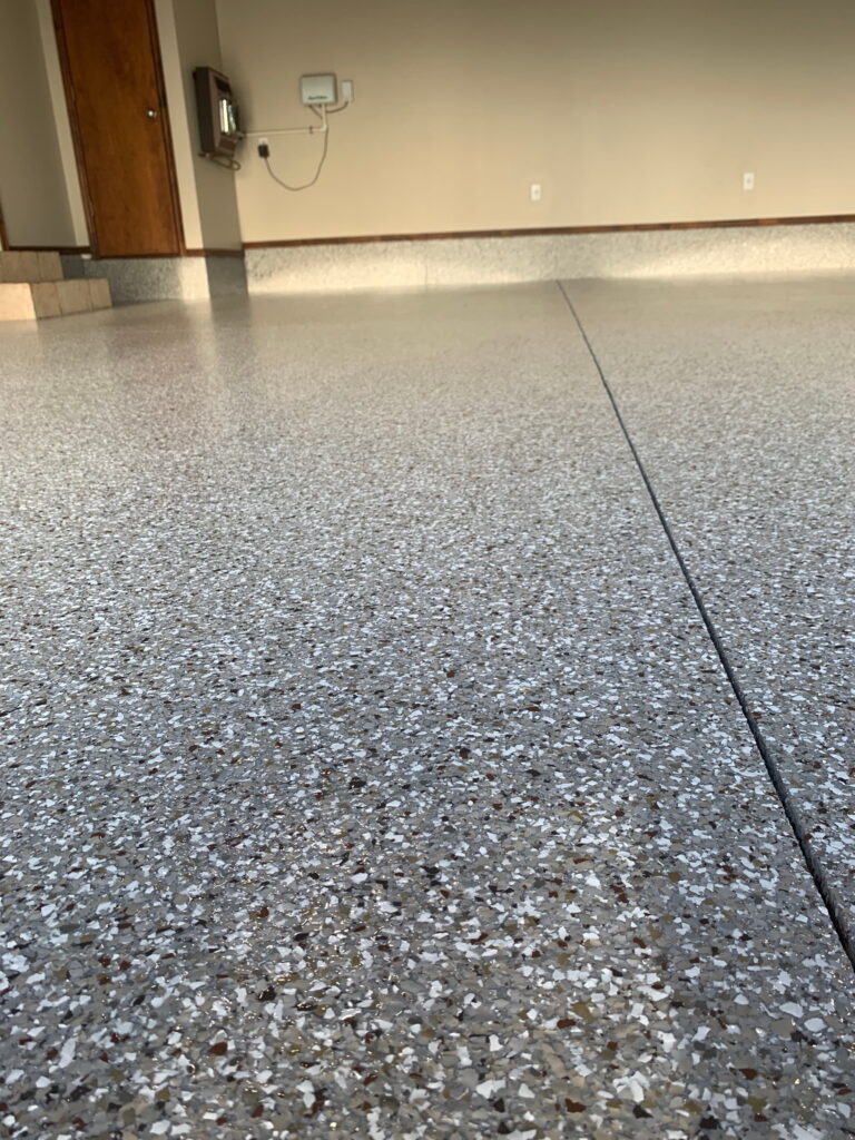one day garage floor epoxy installation